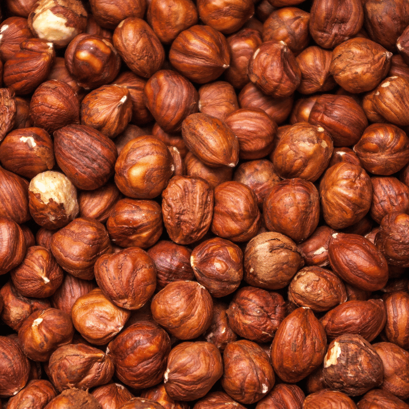 أنوية البندق الطبيعية